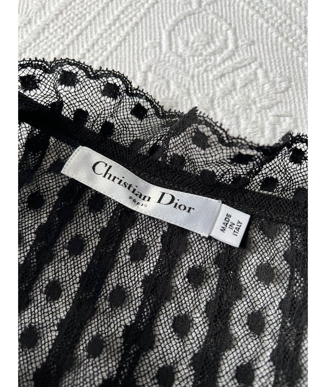 CHRISTIAN DIOR Черная юбка макси, фото 3