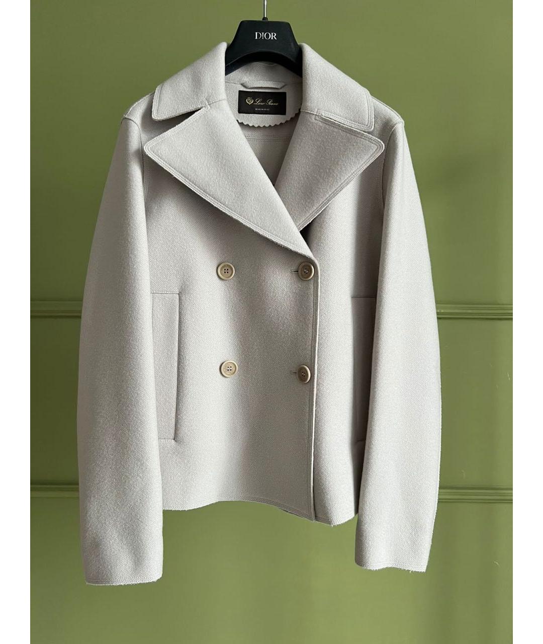 LORO PIANA Бежевое пальто, фото 8