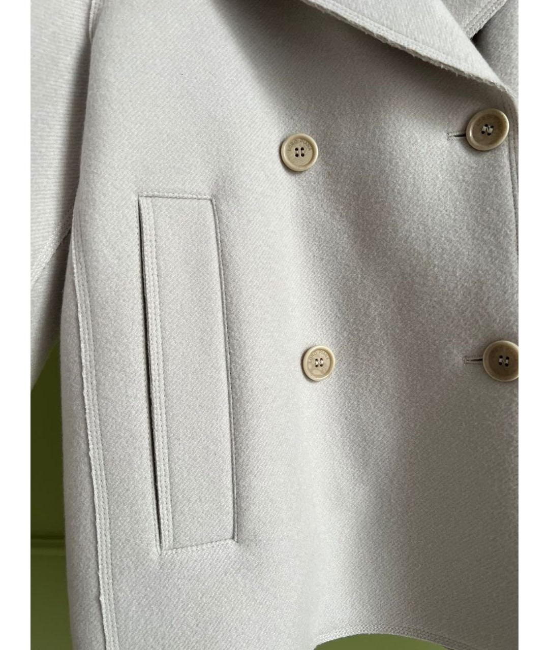 LORO PIANA Бежевое пальто, фото 4
