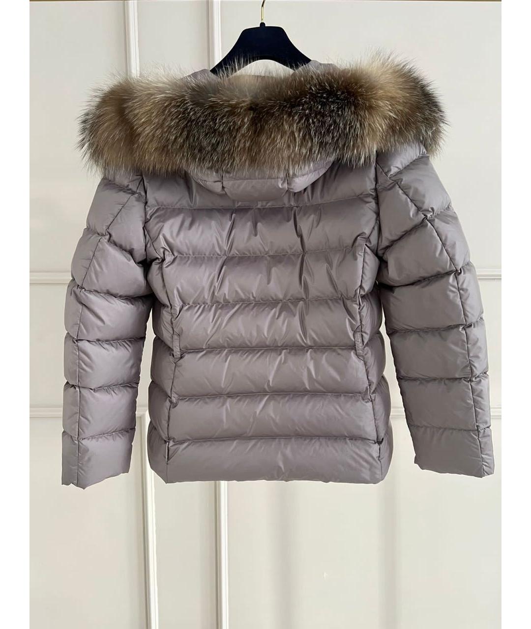 MONCLER Коричневая куртка, фото 3