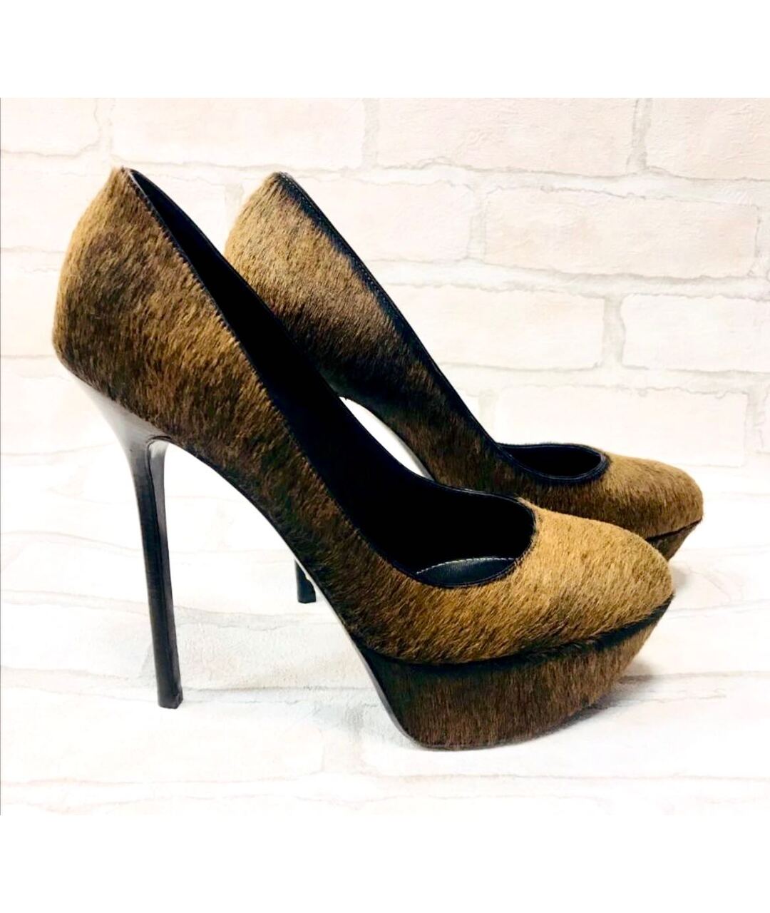 SERGIO ROSSI Коричневые кожаные туфли, фото 6