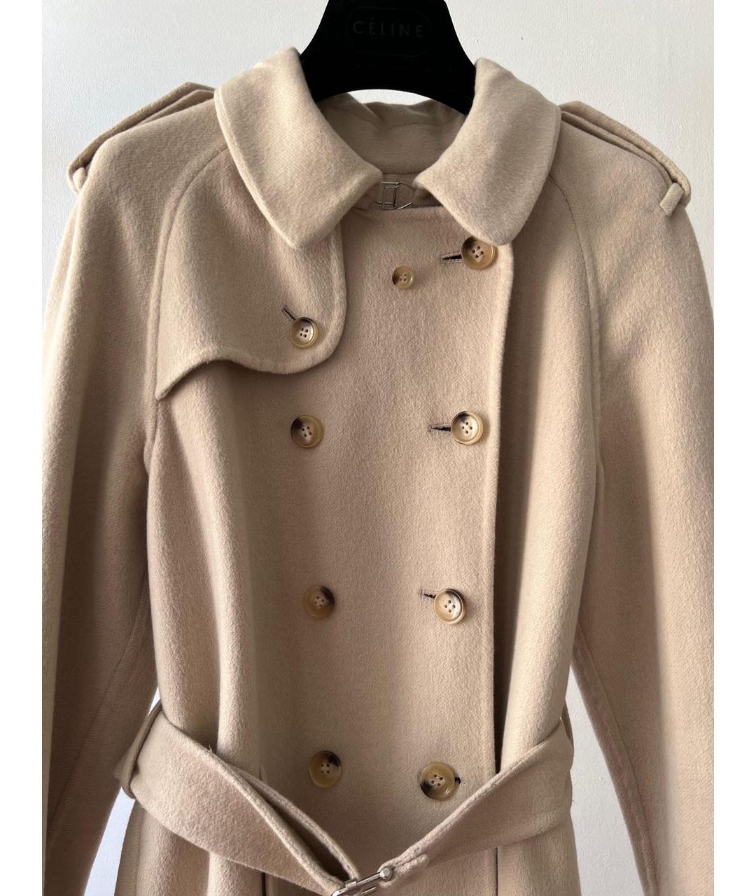 ERMANNO SCERVINO Бежевое пальто, фото 3