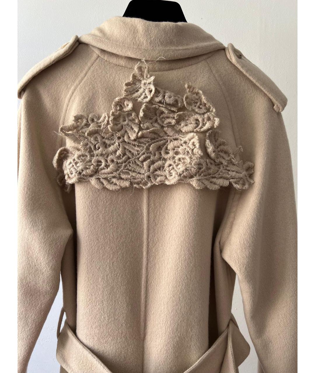 ERMANNO SCERVINO Бежевое пальто, фото 7