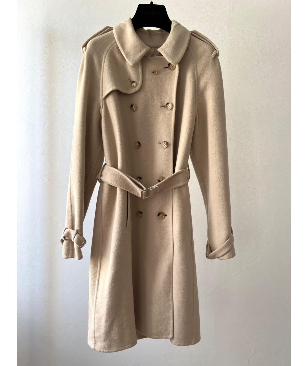 ERMANNO SCERVINO Бежевое пальто, фото 9