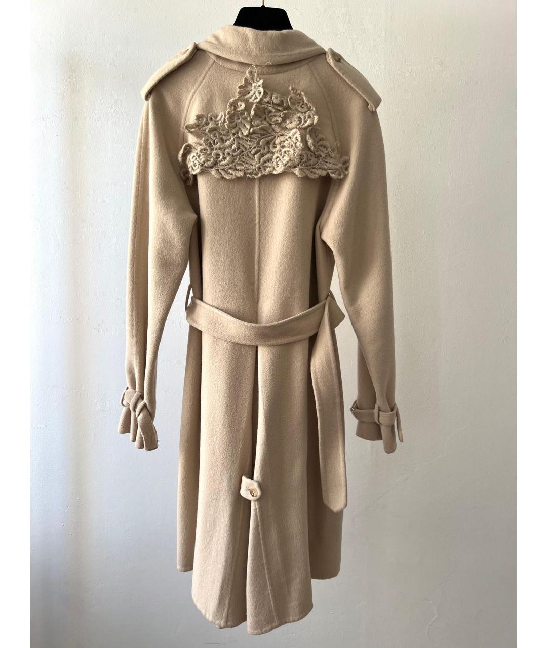 ERMANNO SCERVINO Бежевое пальто, фото 2