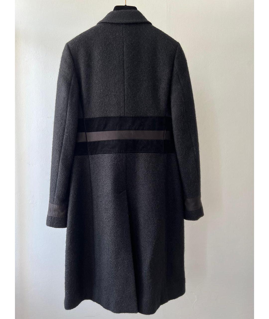 GUCCI Черное пальто, фото 3