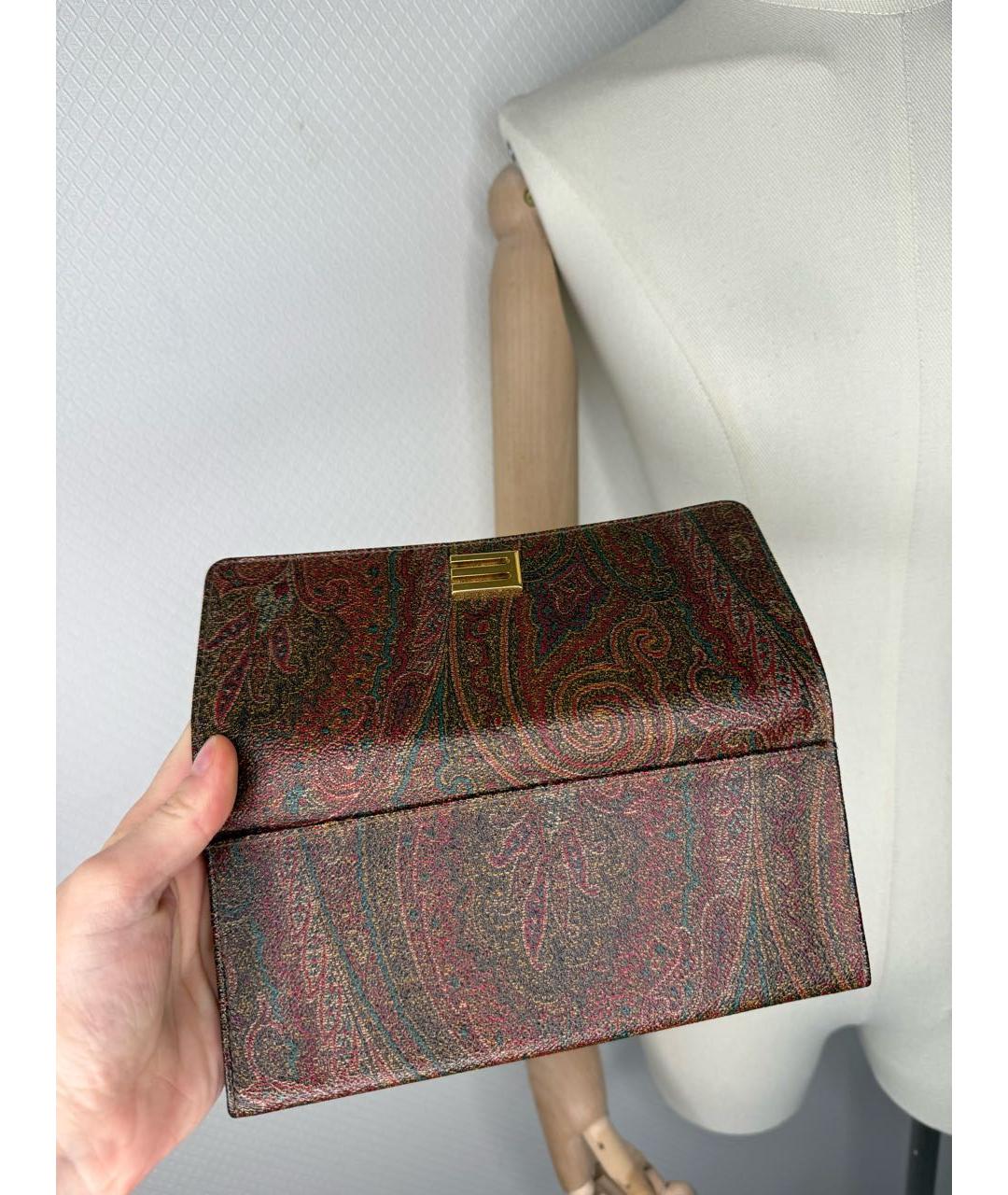 ETRO Мульти кожаный кошелек, фото 4