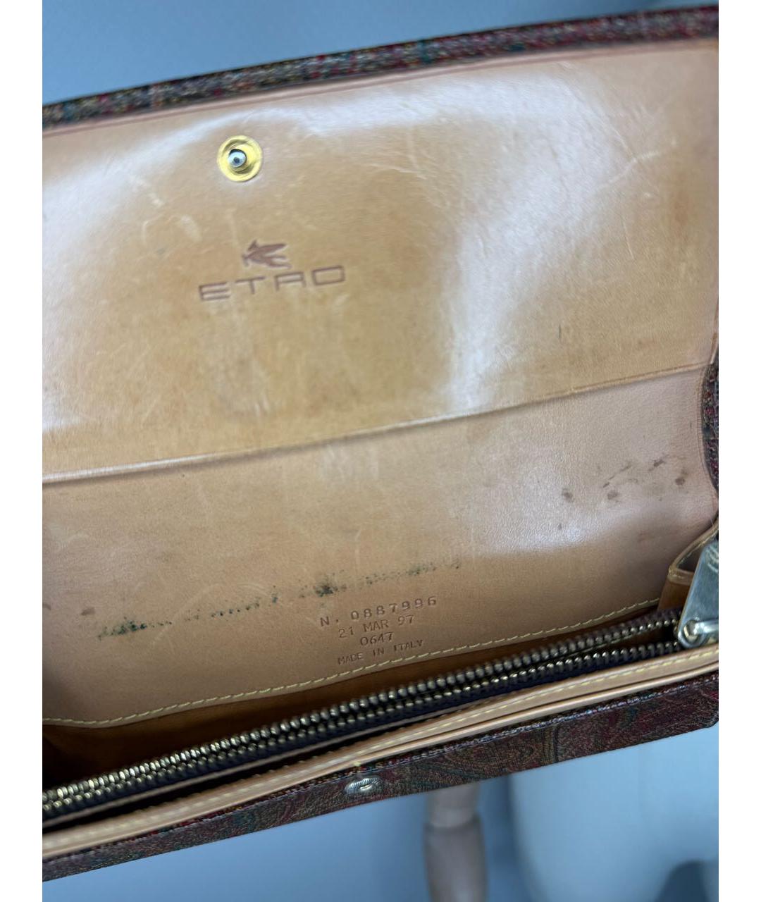 ETRO Мульти кожаный кошелек, фото 8