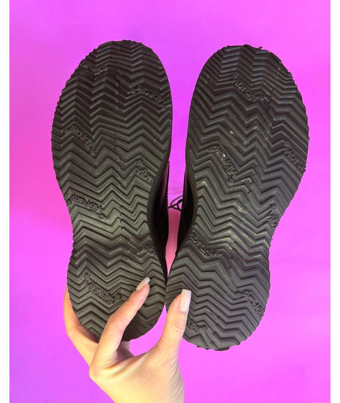 R13 Черные кожаные ботинки, фото 5