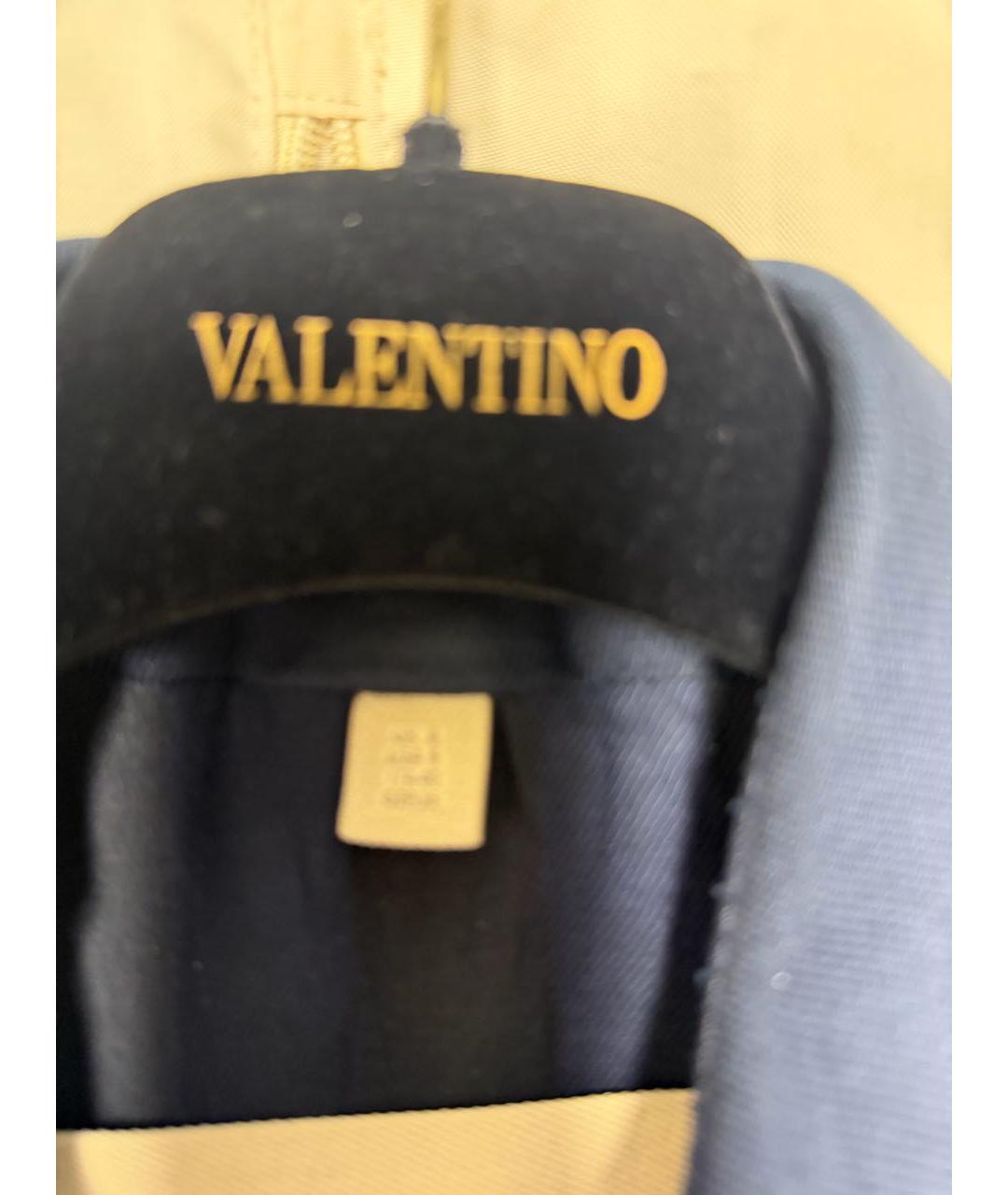 BURBERRY Темно-синий хлопковый тренч/плащ, фото 4