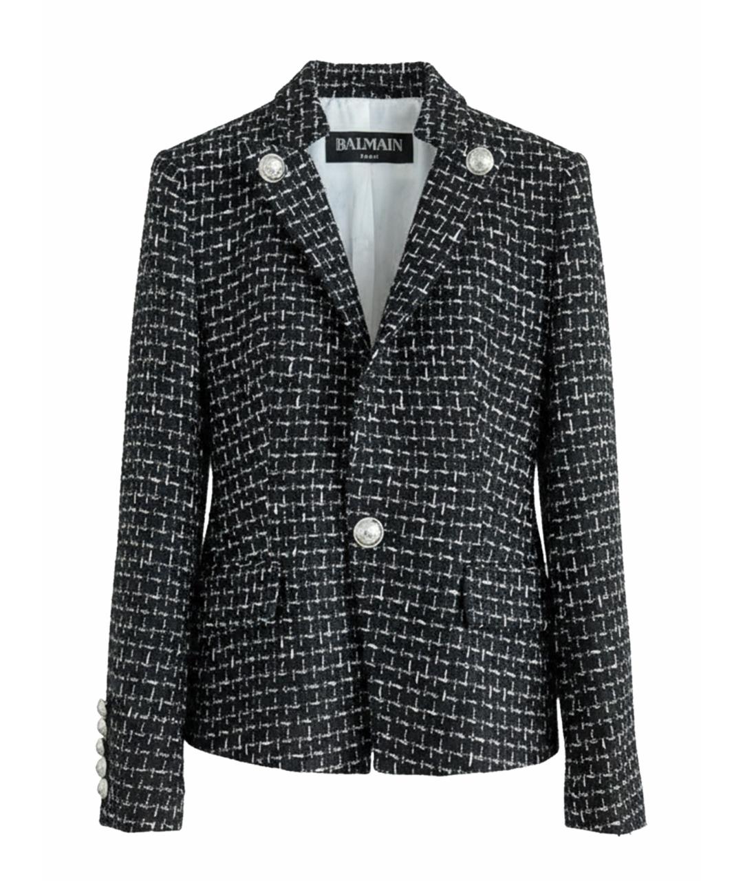 BALMAIN Темно-синий жакет/пиджак, фото 1