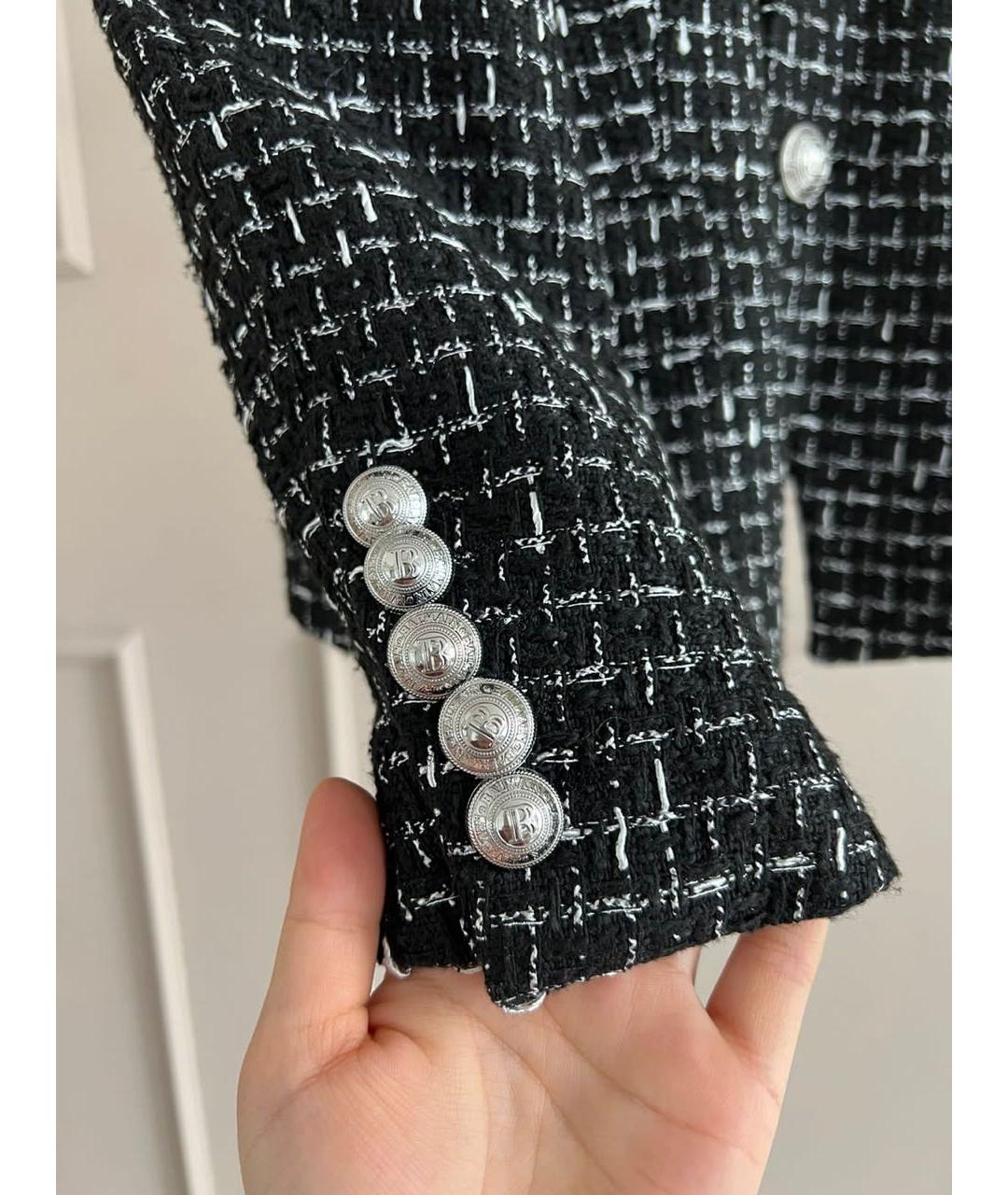 BALMAIN Темно-синий жакет/пиджак, фото 5