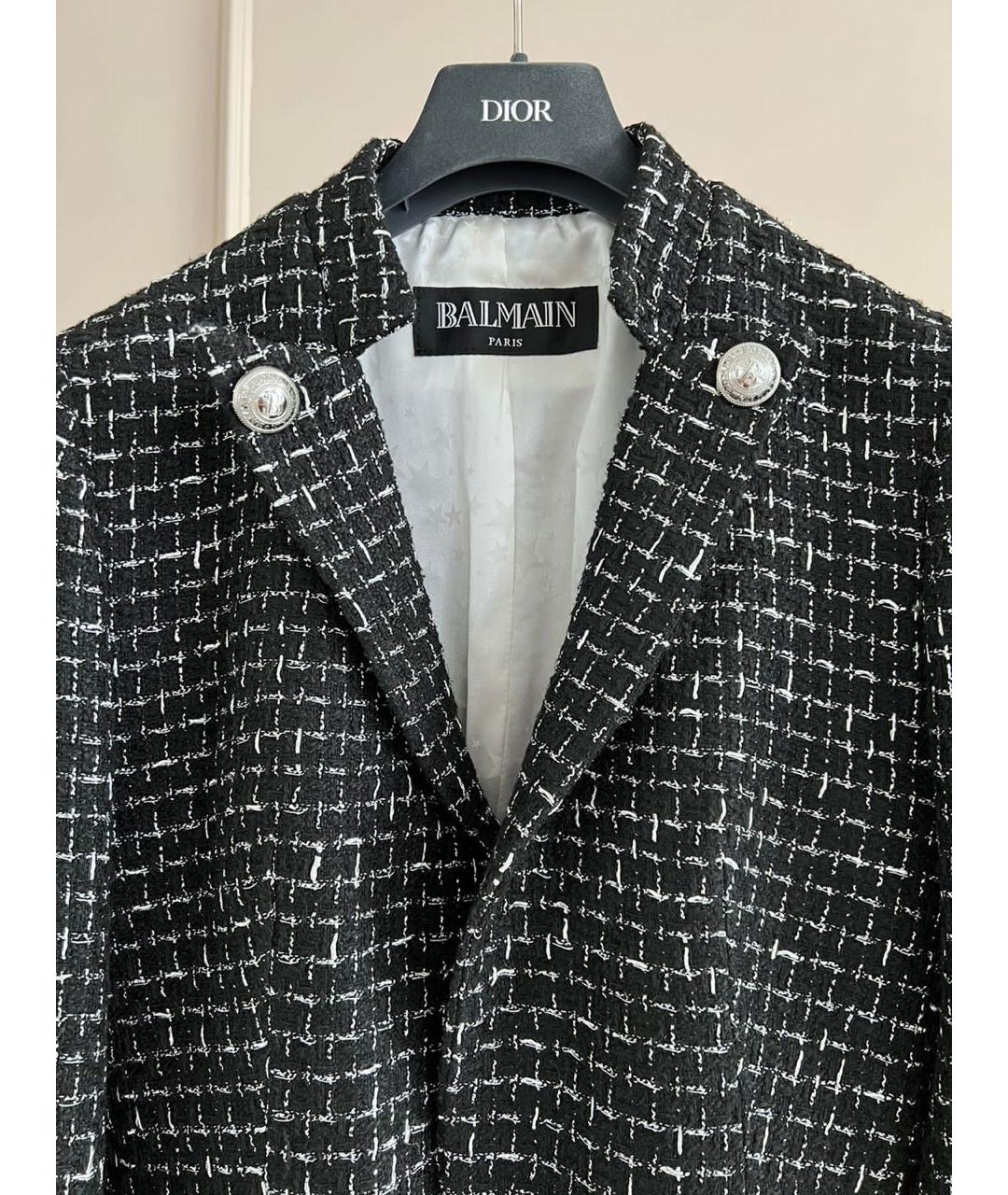 BALMAIN Темно-синий жакет/пиджак, фото 3