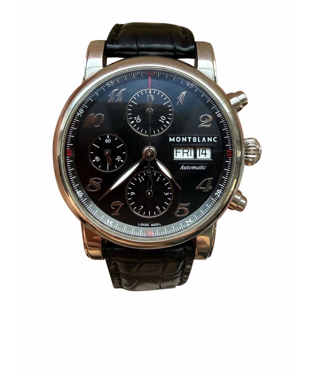 MONTBLANC Серебряные стальные часы, фото 4