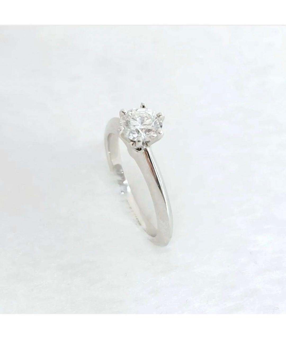 TIFFANY&CO Белое кольцо из белого золота, фото 3