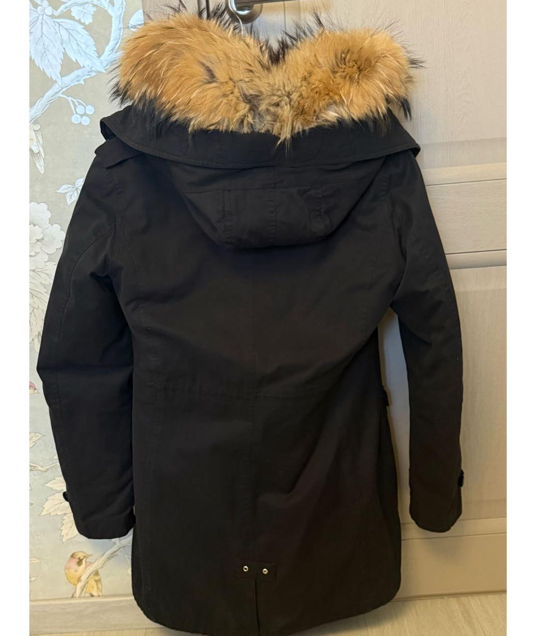 WOOLRICH Черная парка, фото 2