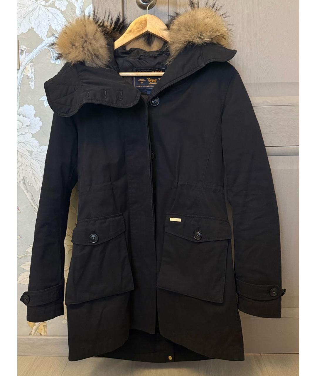 WOOLRICH Черная парка, фото 5