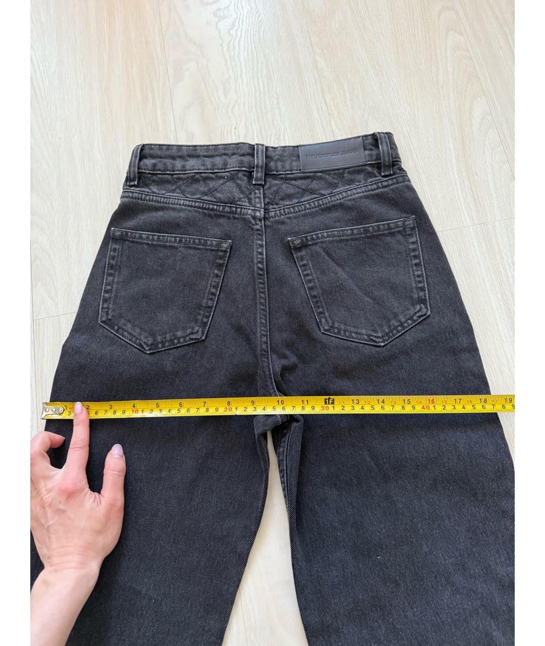 THE KOOPLES Хаки хлопковые прямые джинсы, фото 7