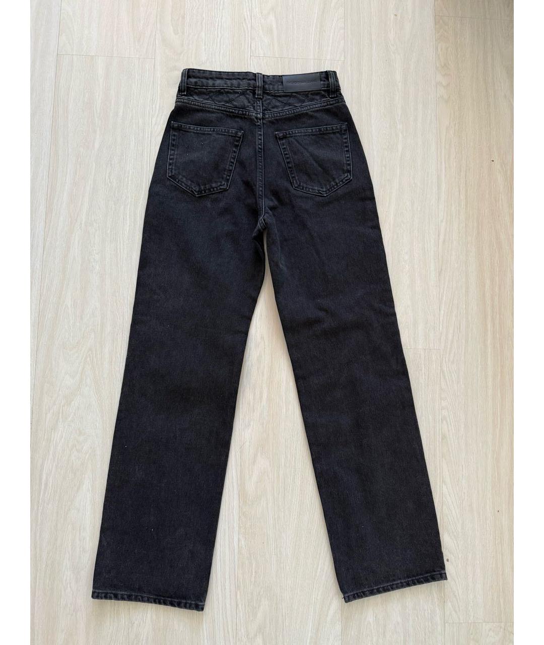 THE KOOPLES Хаки хлопковые прямые джинсы, фото 2