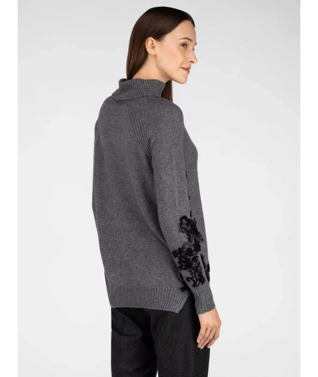 D.EXTERIOR Антрацитовый кашемировый джемпер / свитер, фото 7