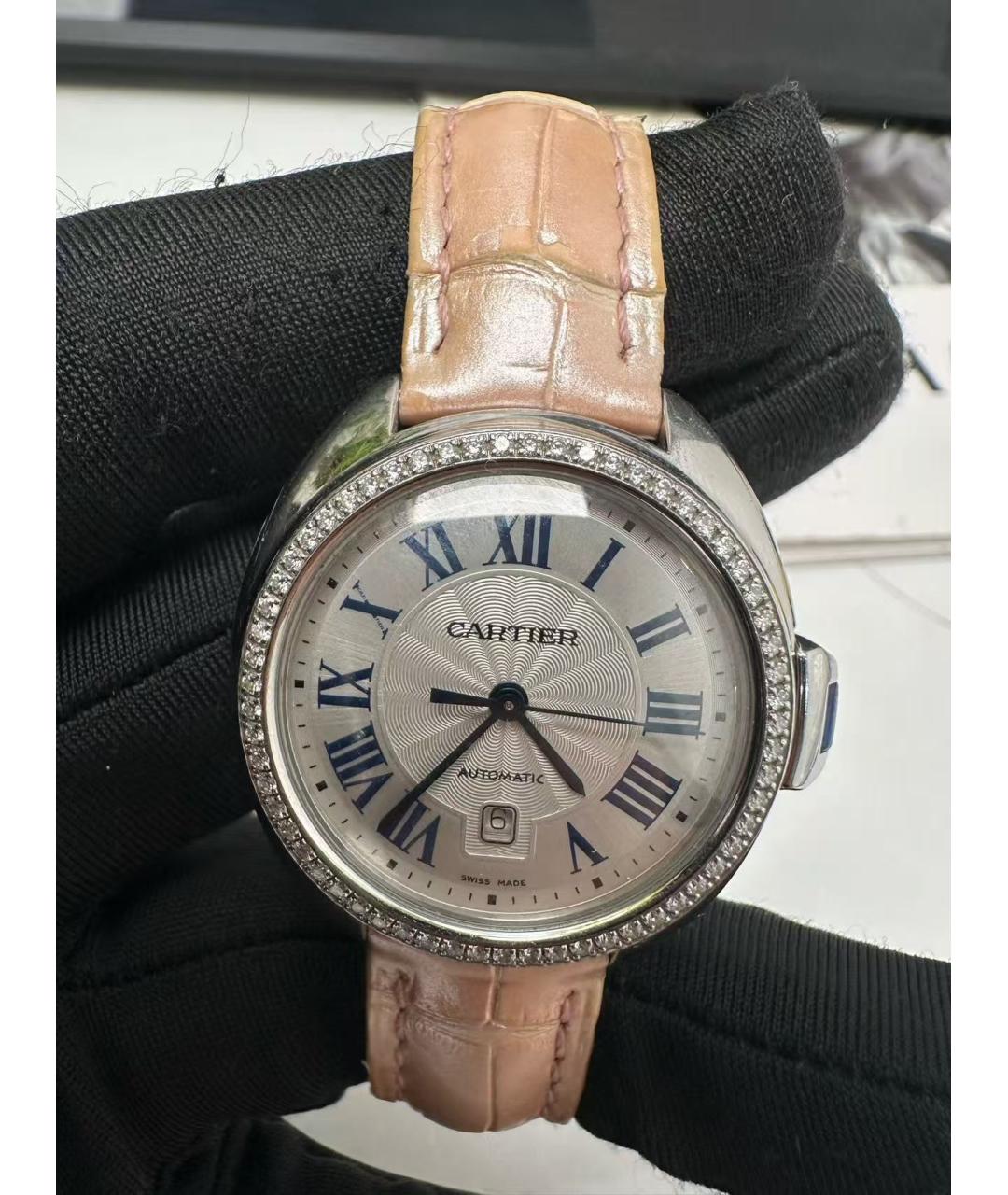 CARTIER Серебряные часы, фото 2