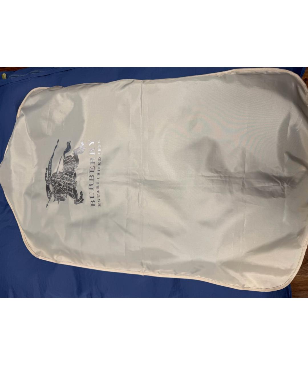 BURBERRY Бежевый хлопковый тренч/плащ, фото 5