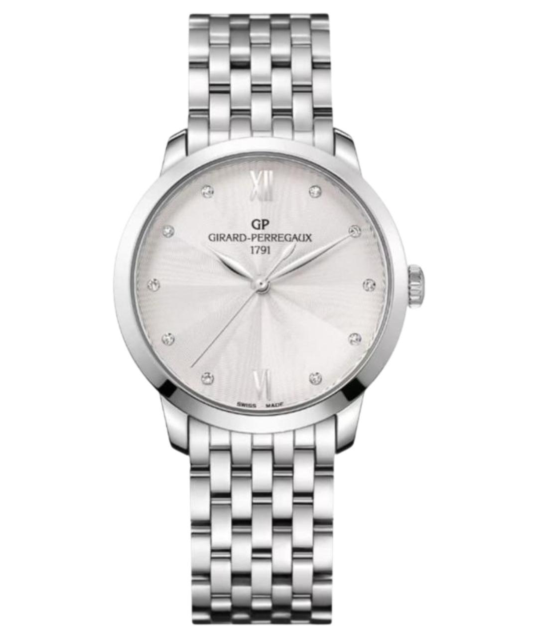 GIRARD PERREGAUX Серебряные часы, фото 1