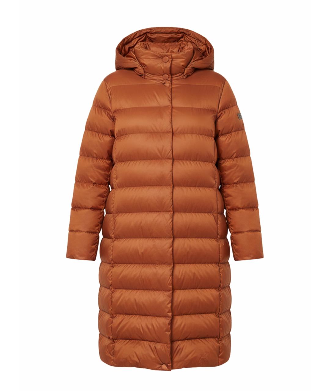 MAX MARA Бежевый вискозный пуховик, фото 1