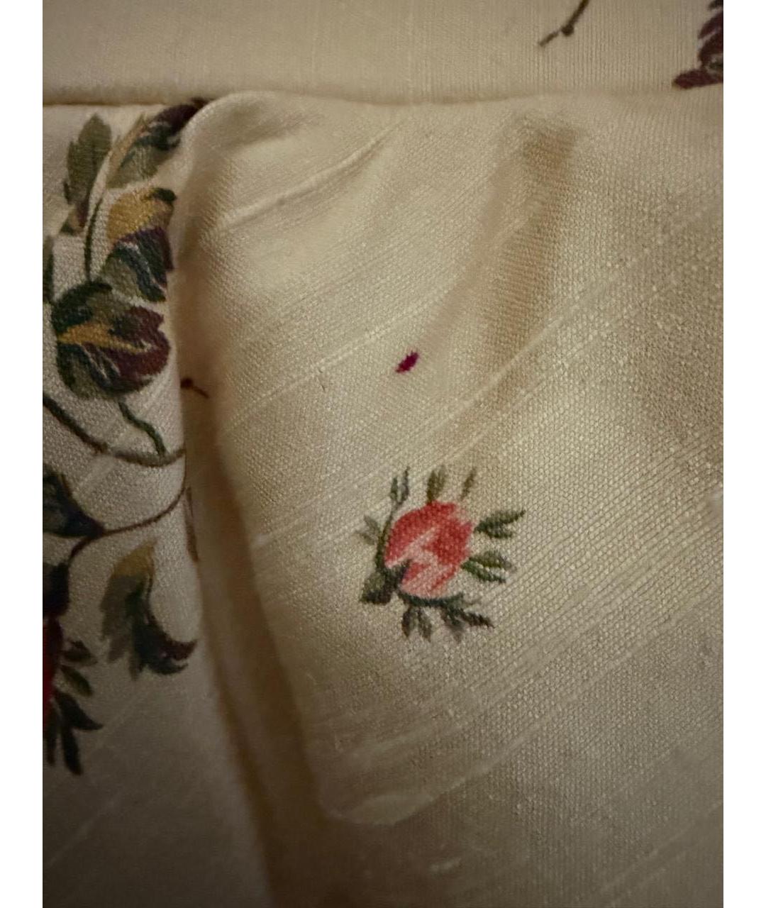 ULYANA SERGEENKO Мульти шелковая юбка мини, фото 6