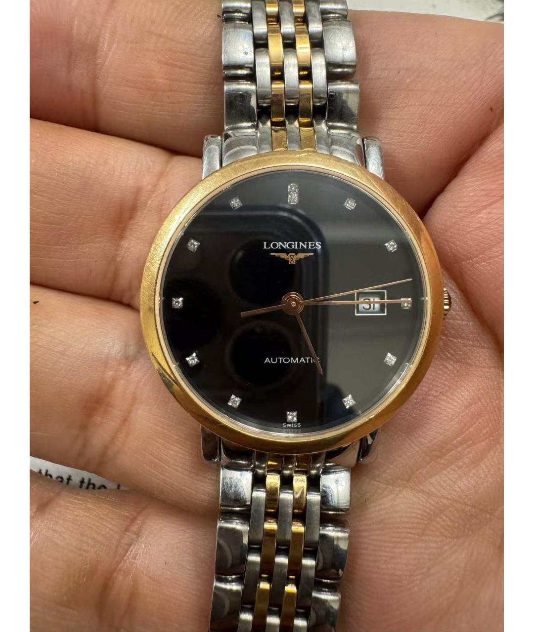 LONGINES Золотые часы из розового золота, фото 2