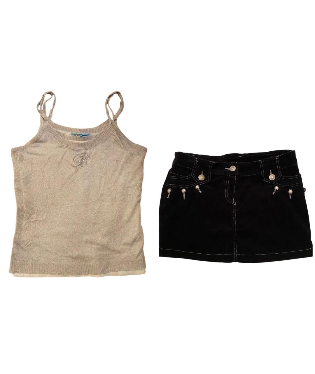 MISS BLUMARINE Черный комплект, фото 9