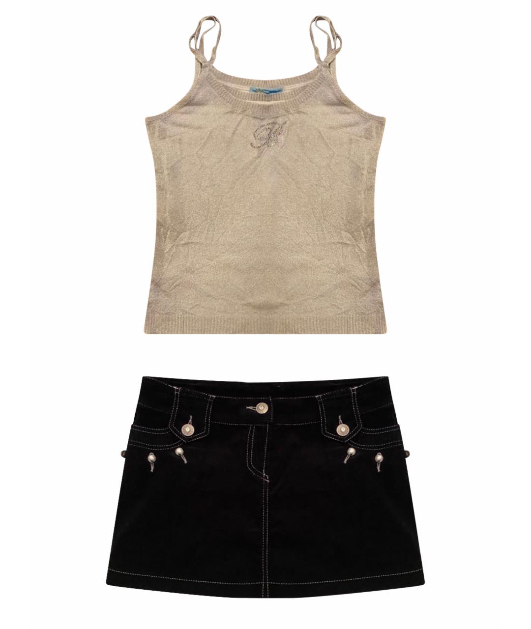 MISS BLUMARINE Черный комплект, фото 1