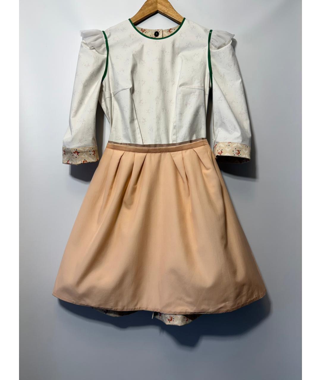 ULYANA SERGEENKO Мульти хлопко-эластановое повседневное платье, фото 5