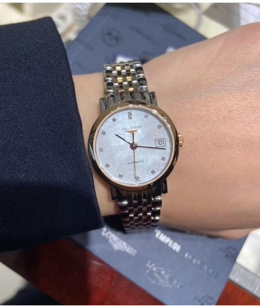 LONGINES Золотые часы из розового золота, фото 2