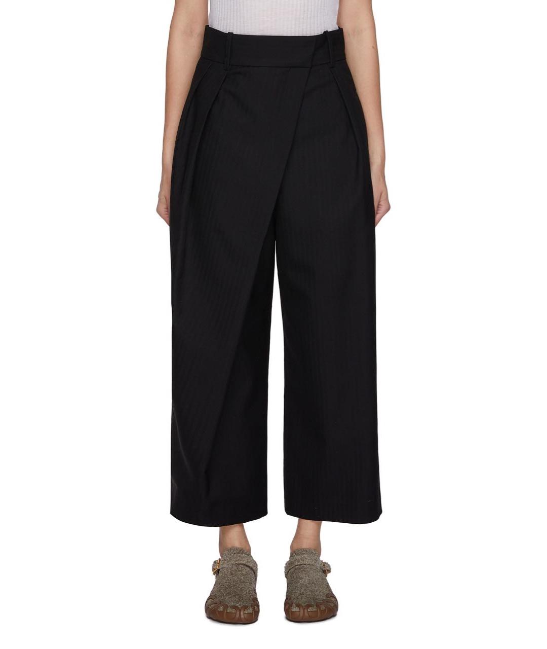 LOEWE Черные шерстяные кюлоты, фото 6