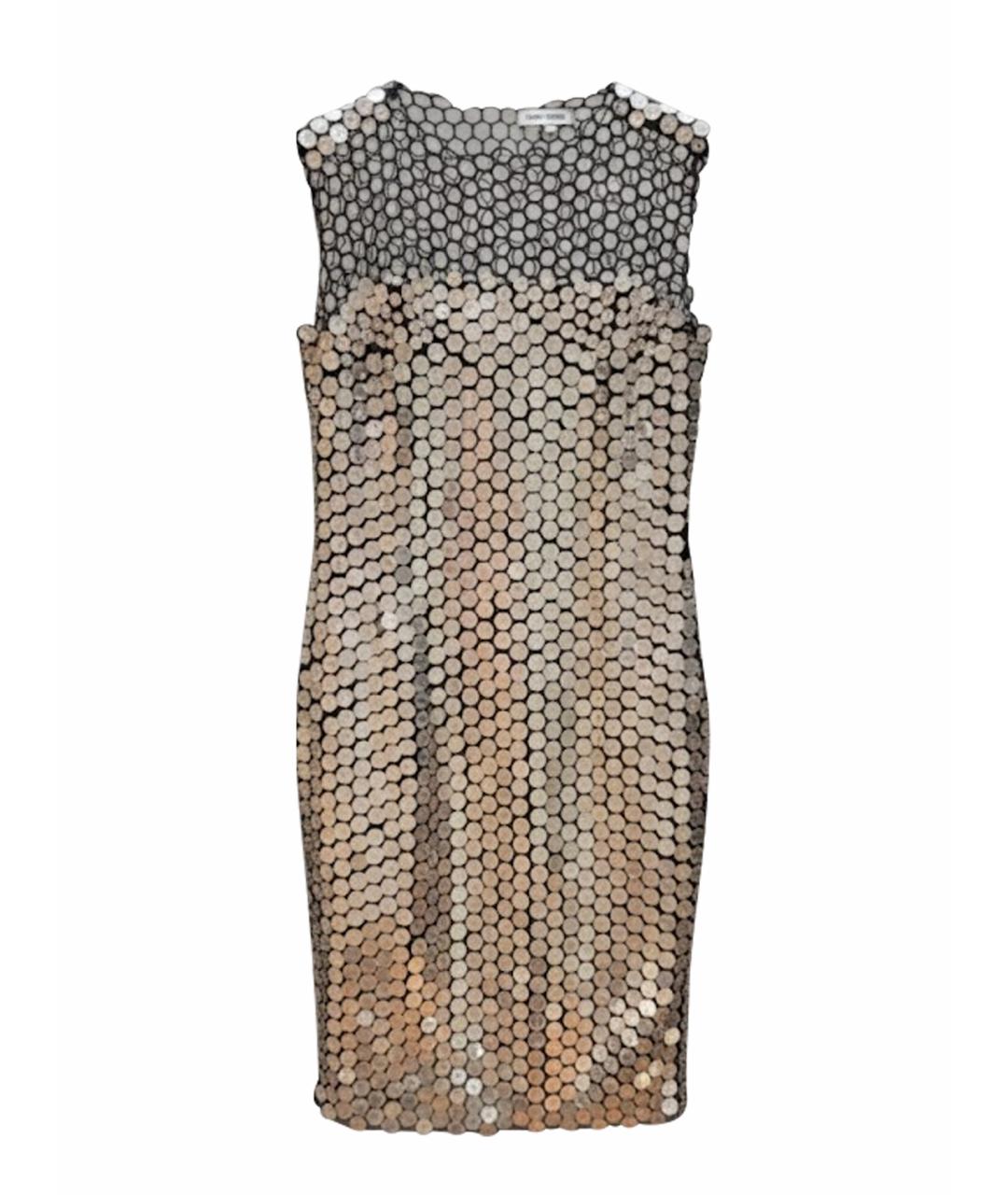 TOM FORD Серебряное шелковое вечернее платье, фото 1