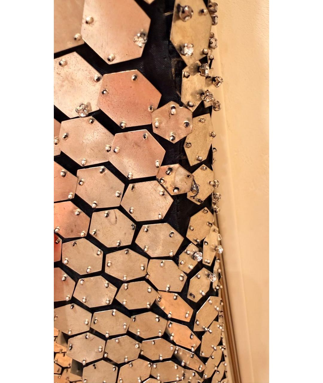 TOM FORD Серебряное шелковое вечернее платье, фото 6