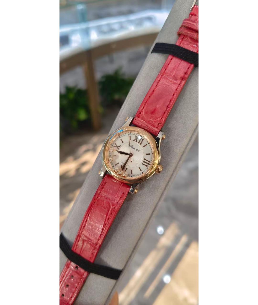 CHOPARD Золотые часы, фото 4