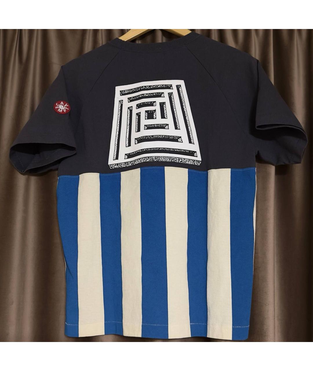 CAV EMPT Синяя хлопковая футболка, фото 2