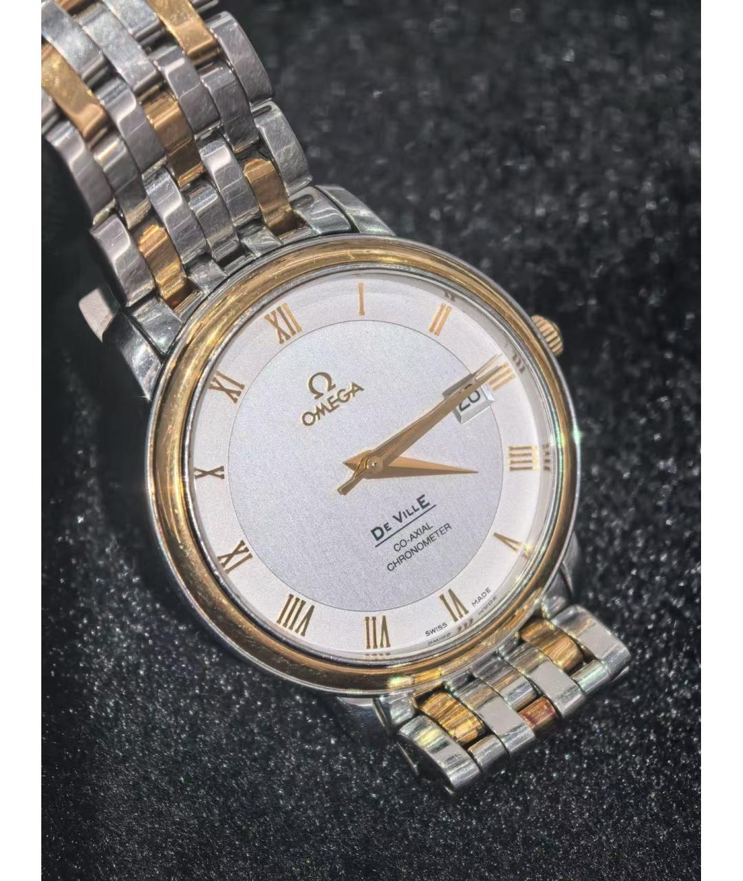 OMEGA Серебряные часы, фото 4