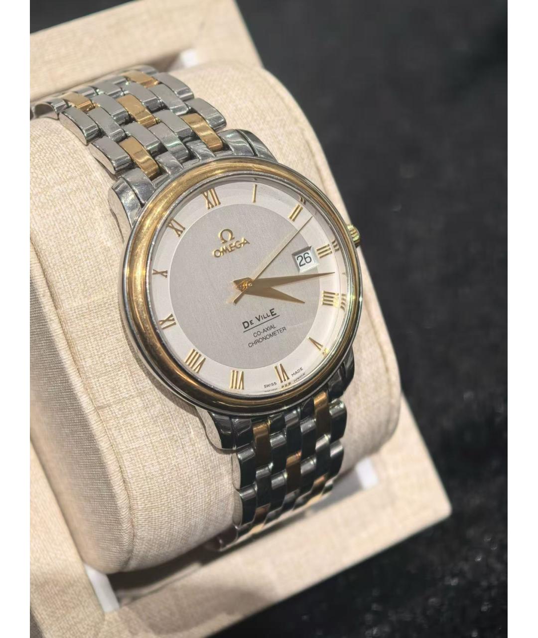 OMEGA Серебряные часы, фото 3