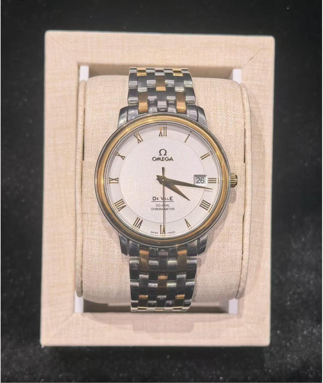 OMEGA Серебряные часы, фото 2