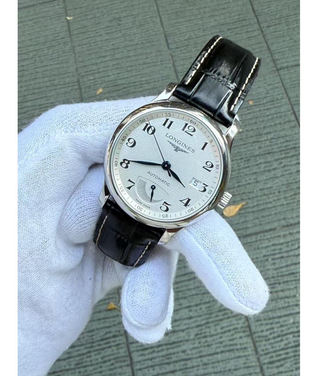 LONGINES Серебряные часы, фото 3