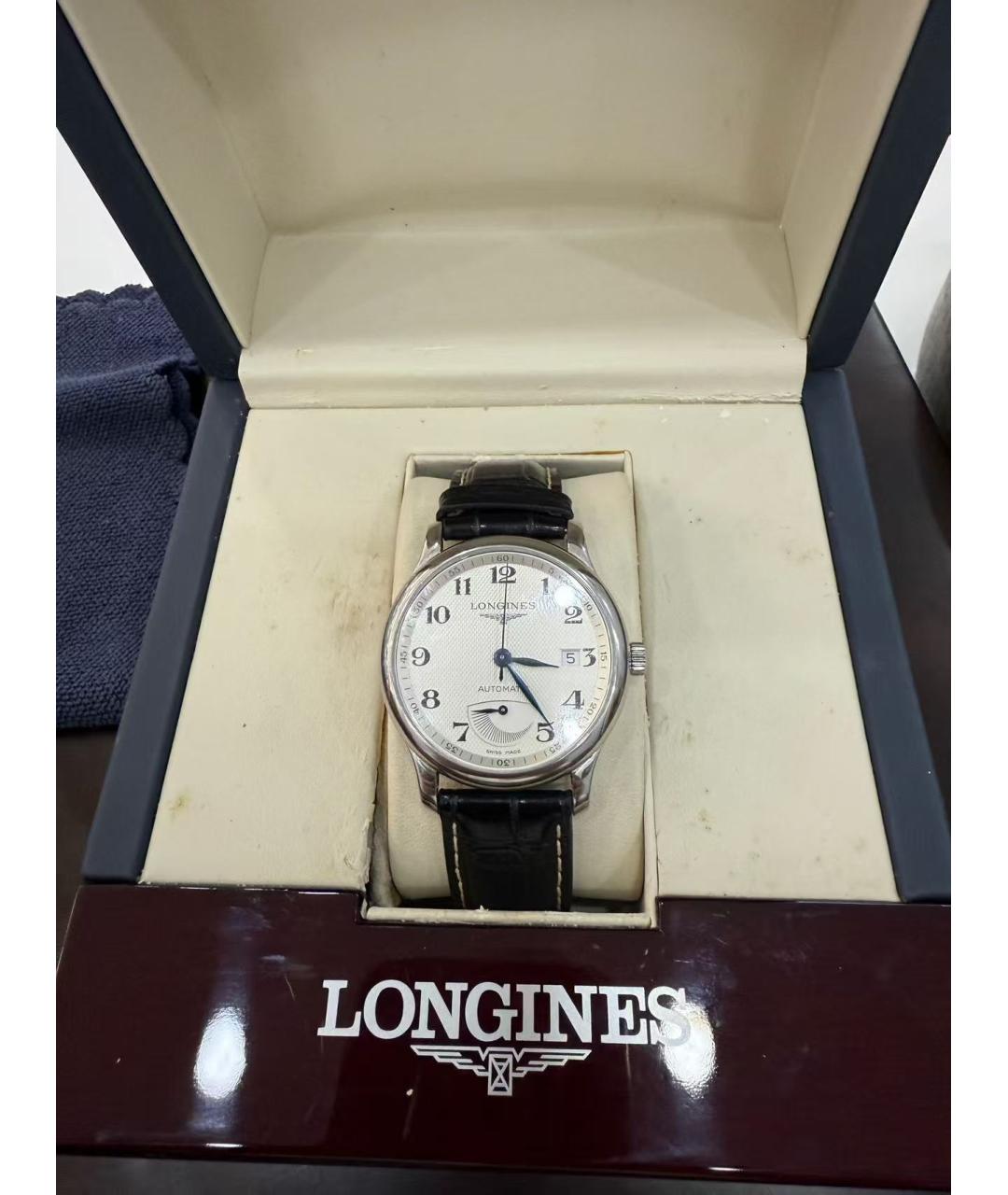 LONGINES Серебряные часы, фото 4