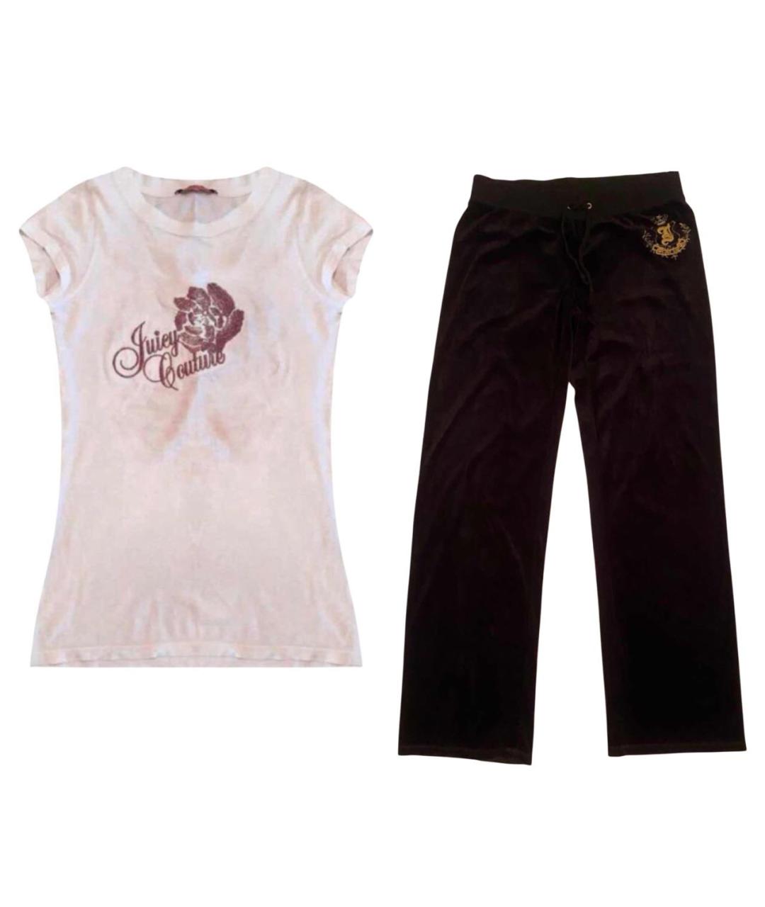 JUICY COUTURE Черный спортивные костюмы, фото 9