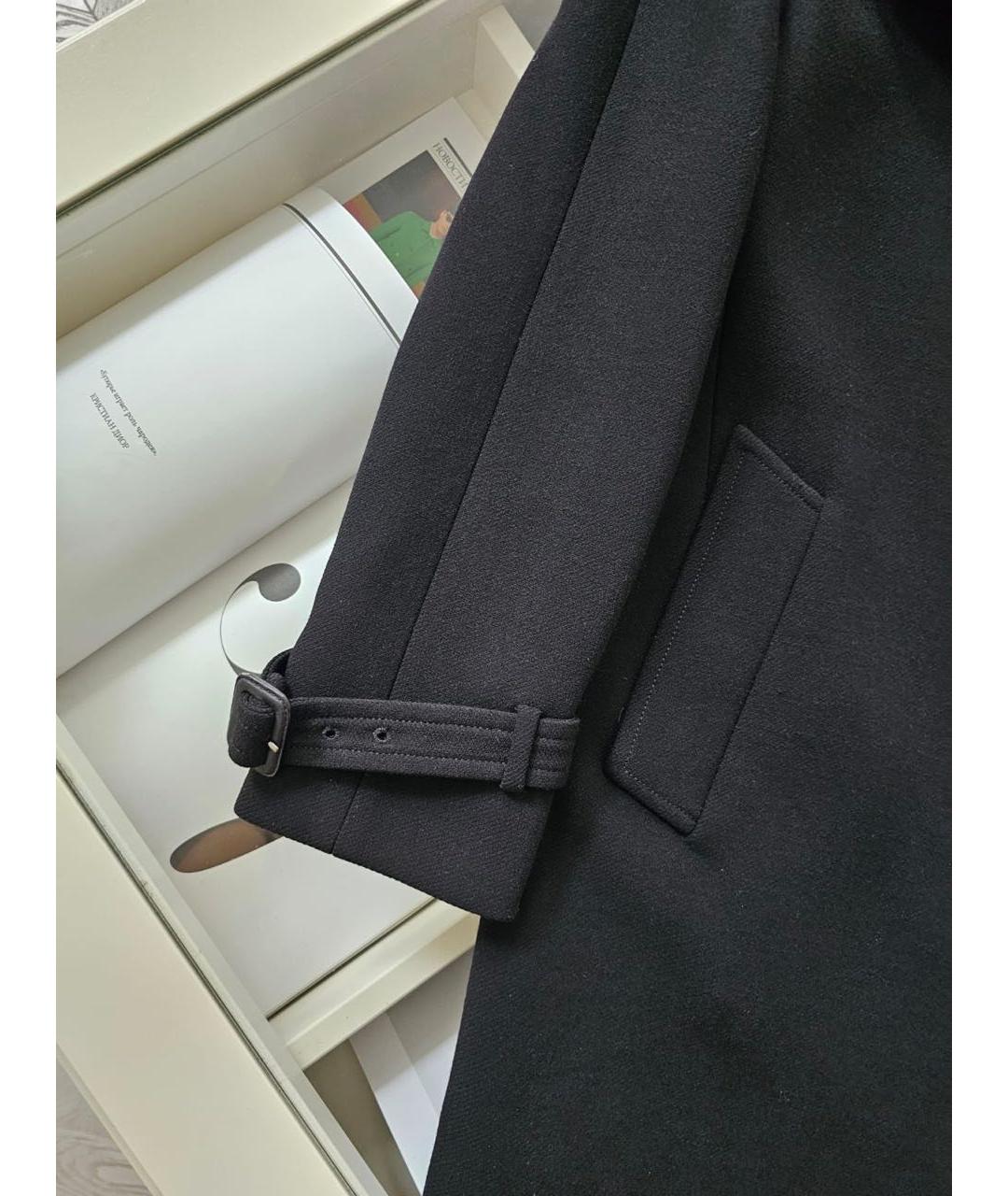 PRADA Черное пальто, фото 4