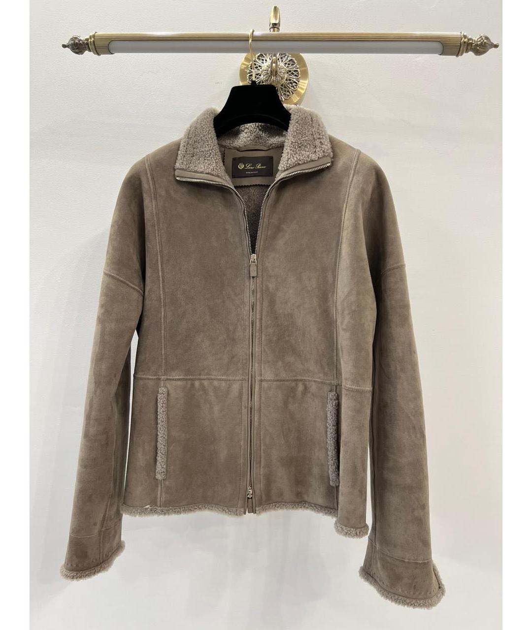 LORO PIANA Коричневое пальто, фото 7