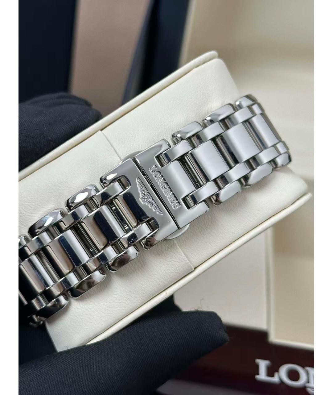 LONGINES Серебряные часы, фото 4