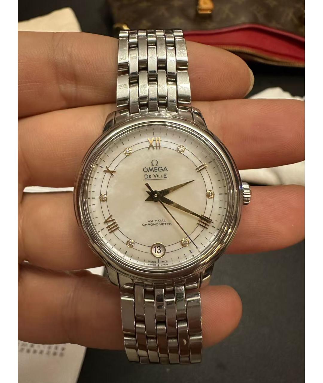 OMEGA Серебряные часы, фото 2