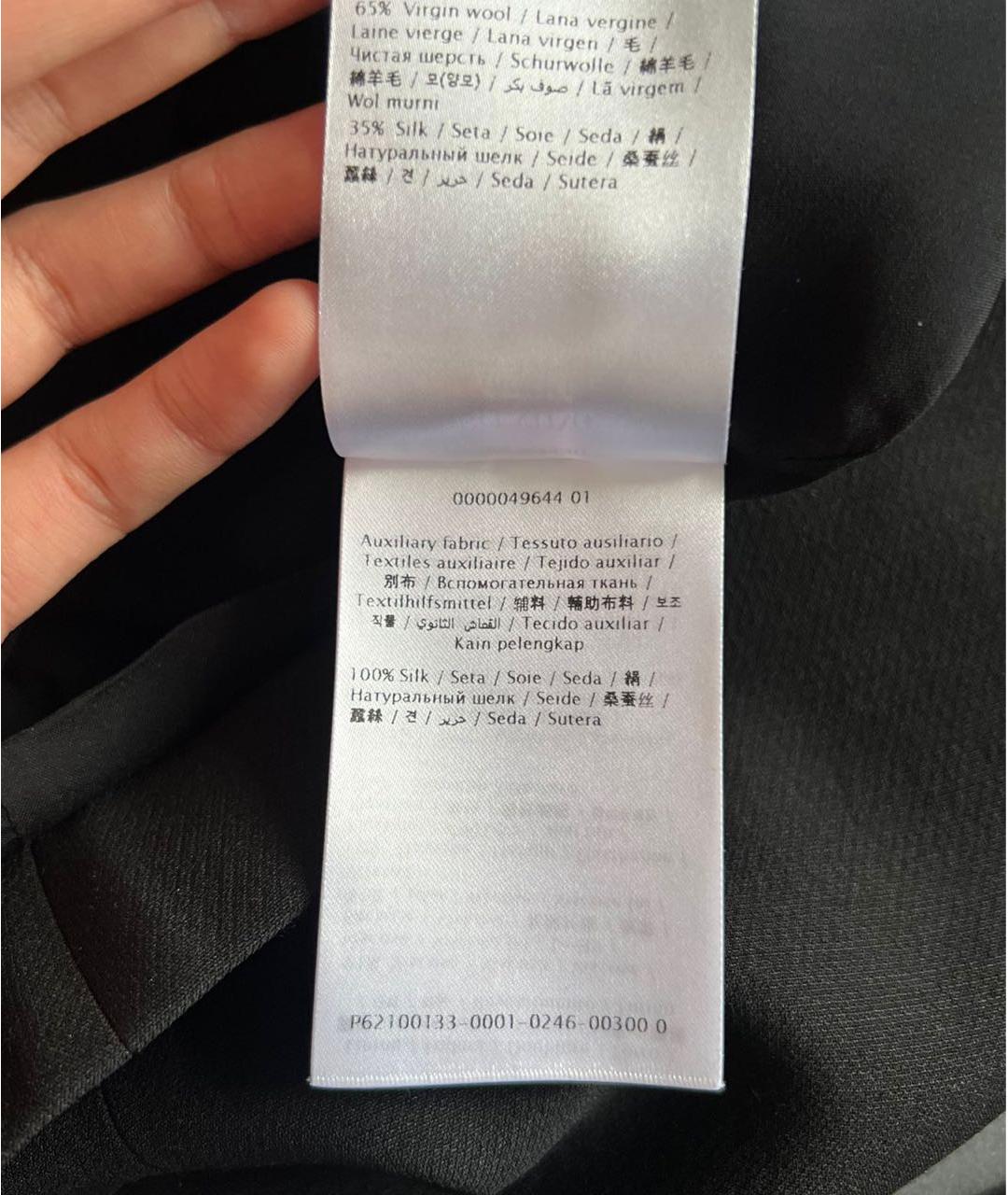 VALENTINO Черное повседневное платье, фото 7